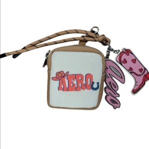 🤎🔹️AERO 🔹️cowgirl Cow Boots  Keychain COIN Pouch OR KEYCHAIN